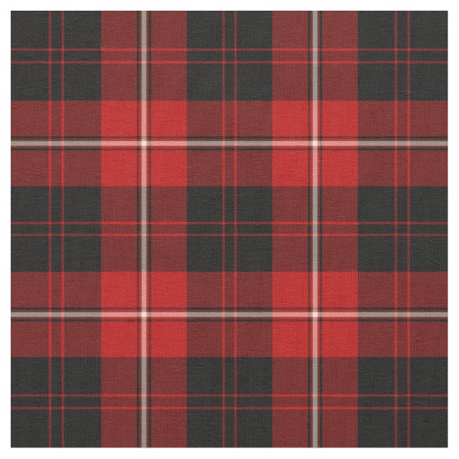 Tela Clan Cunningham Tartan (De cerca)
