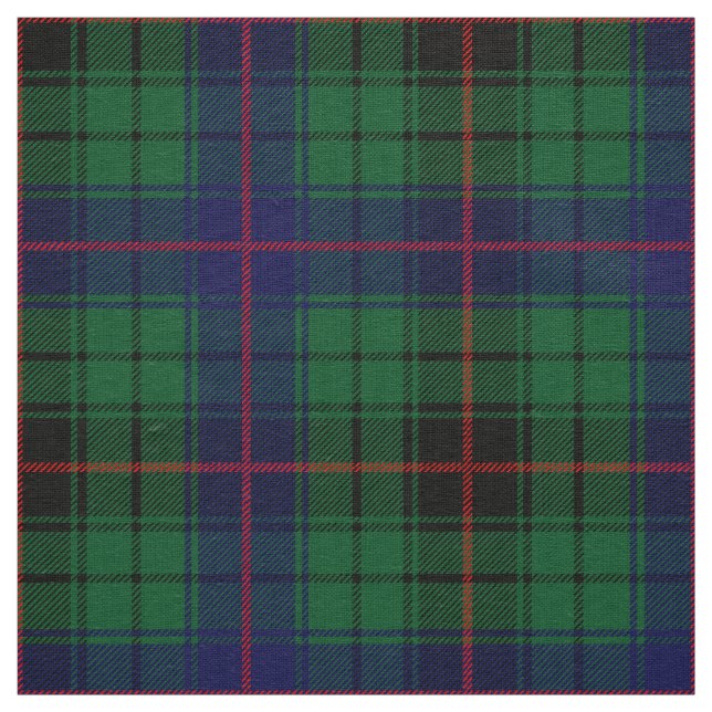 Tela Clan Davidson Tartan Plaid (Retal)