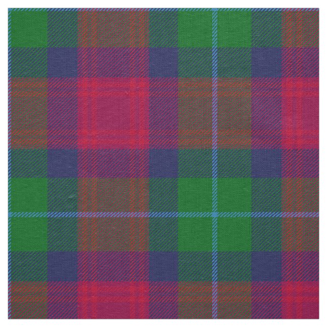 Tela Clan escocés Akins Tartan Plaid (Retal)