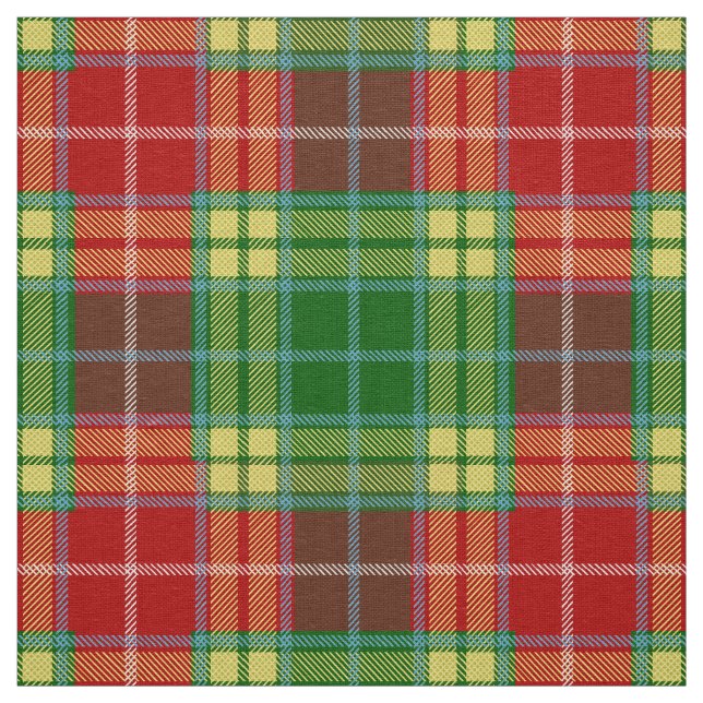 Tela Clan escocés Buchanan Tartan Plaid (Retal)