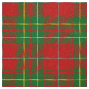 Tela Clan escocés Burnett Tartán Plaid