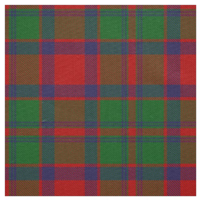 Tela Clan escocés Carrick Tartan Plaid (Retal)