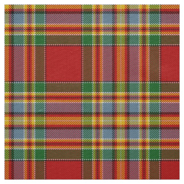 Tela Clan escocés Chatten Tartán Plaid (Retal)