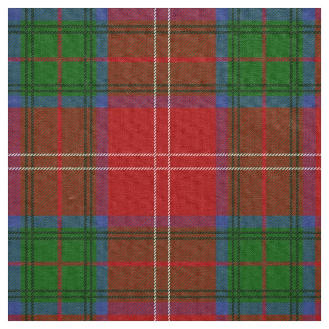 Tela Clan escocés Chisholm Tartán Plaid (Retal)