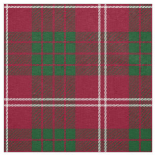 Tela Clan escocés Crawford Tartán
