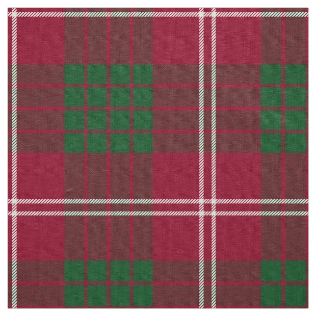Tela Clan escocés Crawford Tartán (Retal)