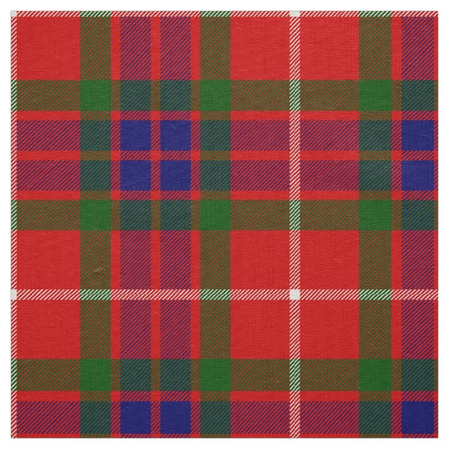 Tela Clan escocés Fraser de Lovat Tartán Plaid (Retal)