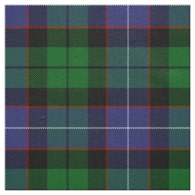 Tela Clan escocés Galbraith Tartán Plaid (Retal)