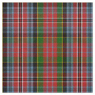 Tela Clan escocés Kidd Tartán Plaid