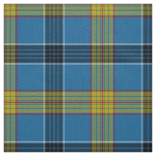 Tela Clan escocés Laing Tartan Plaid (Retal)