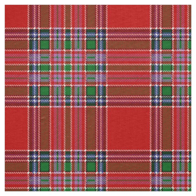 Tela Clan escocés MacBean Tartan Plaid (Retal)