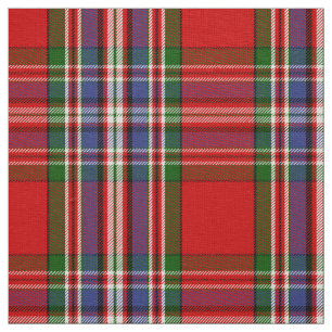 Tela Clan escocés MacFarlane Red Tartán Plaid