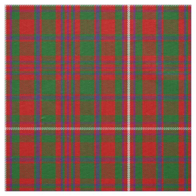 Tela Clan escocés MacKinnon Tartan Plaid (Retal)