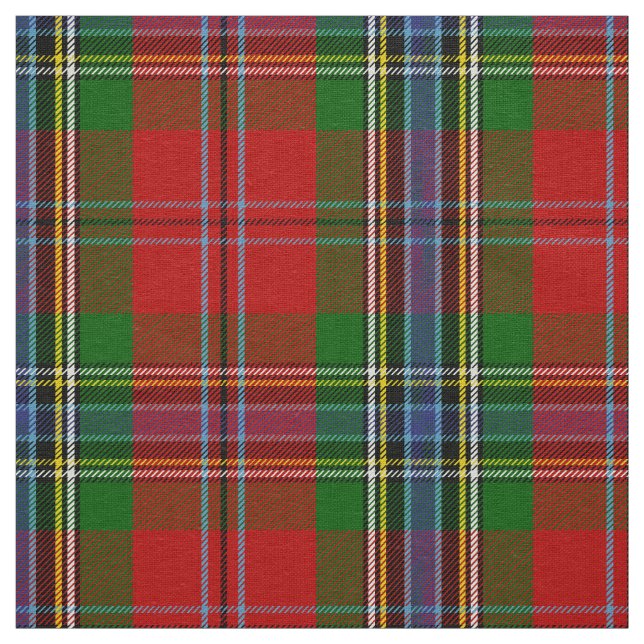 Tela Clan escocés MacLean de Duart Tartan Plaid (Retal)