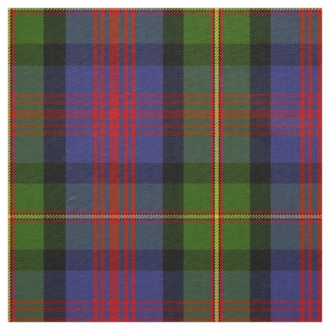 Tela Clan escocés MacLennan Tartan Plaid (Retal)