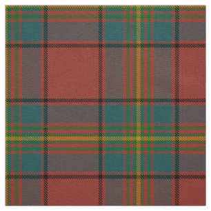 Tela Clan escocés Oliver Red Tartan Plaid