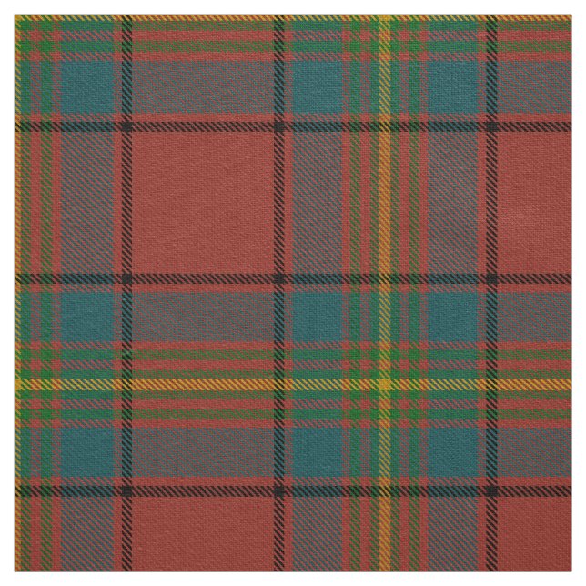Tela Clan escocés Oliver Red Tartan Plaid (Retal)