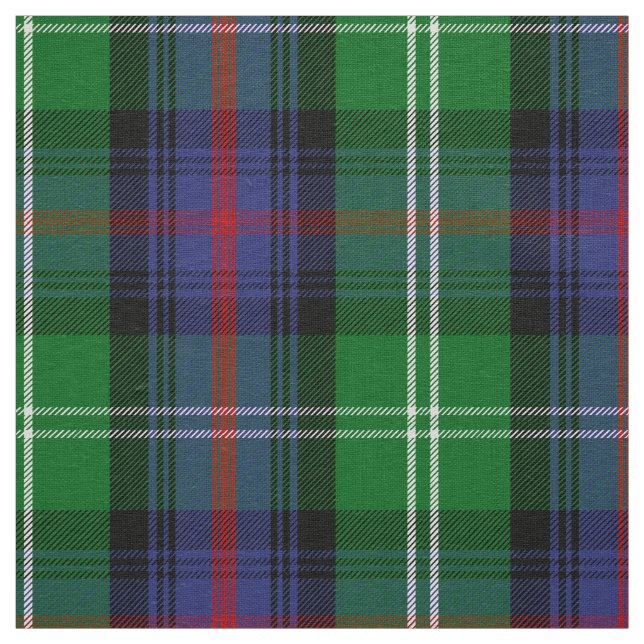 Tela Clan escocés Sutherland Tartán Plaid (Retal)