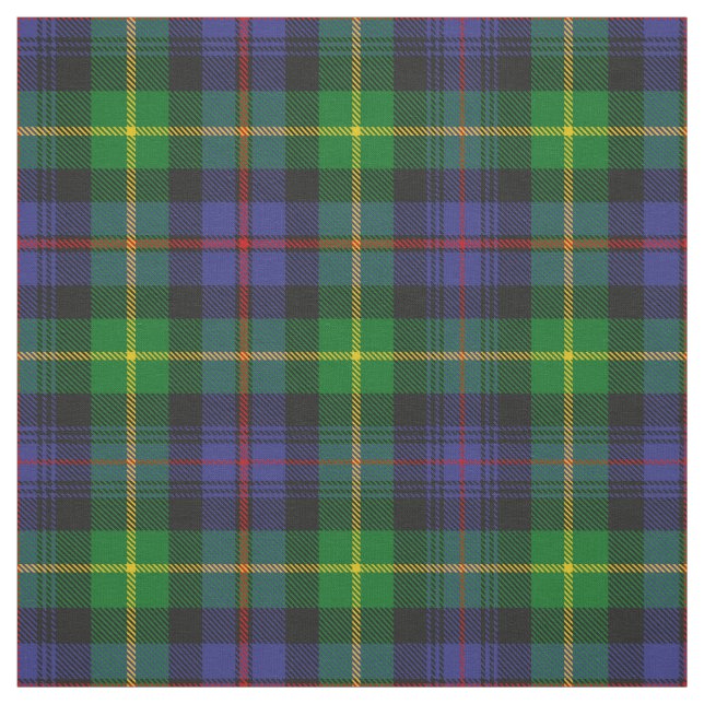 Tela Clan Farquharson Tartan Fabric (Retal)