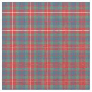 Tela Clan Fraser del tartán antiguo de Lovat