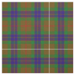 Tela Clan Fraser Hunting Tartán