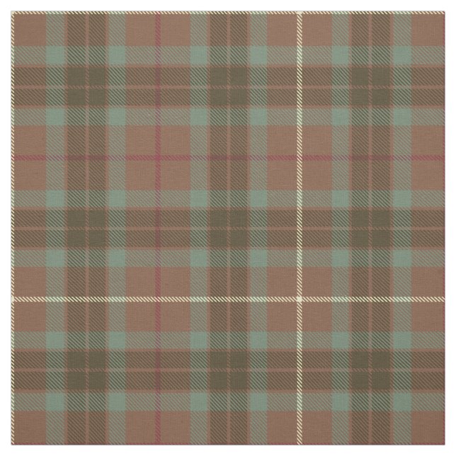 Tela Clan Fraser Hunting Weathered Tartan (Retal)