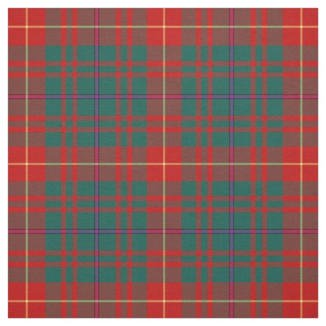 Tela Clan Fulton Tartán (Retal)