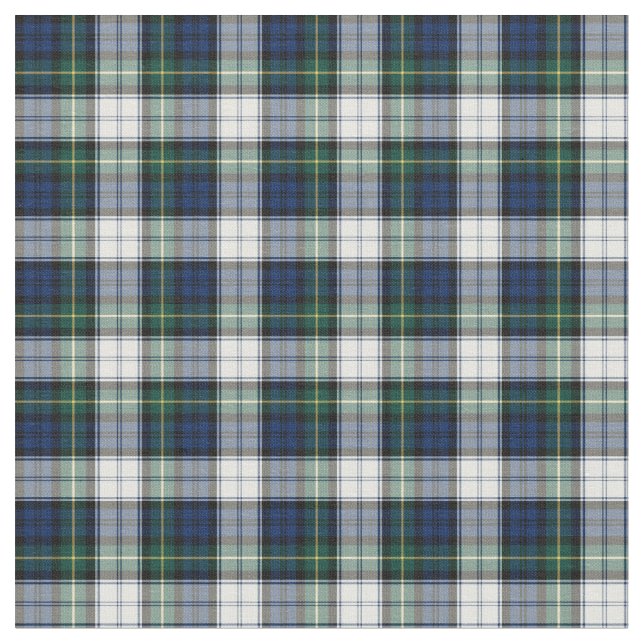 Tela Clan Gordon Dress Tartan (De cerca)