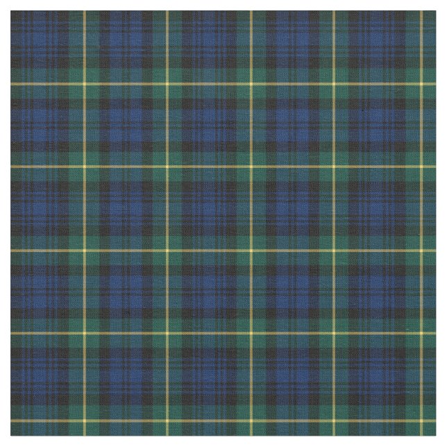 Tela Clan Gordon Tartan (De cerca)