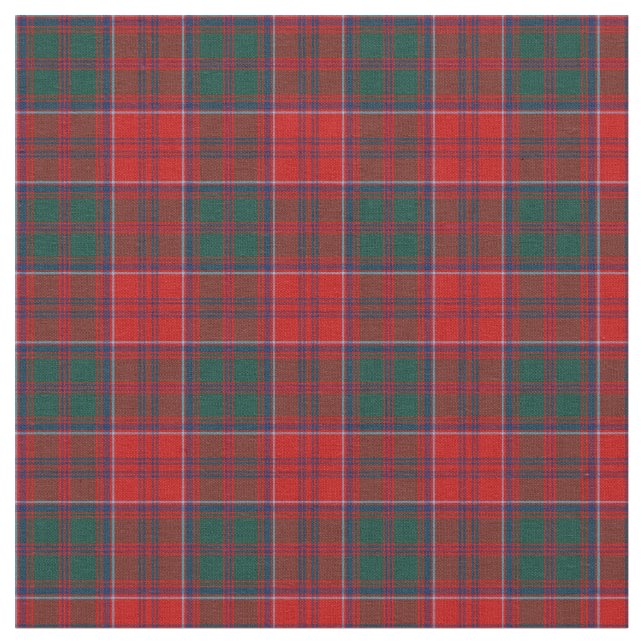 Tela Clan Grant Tartan (De cerca)