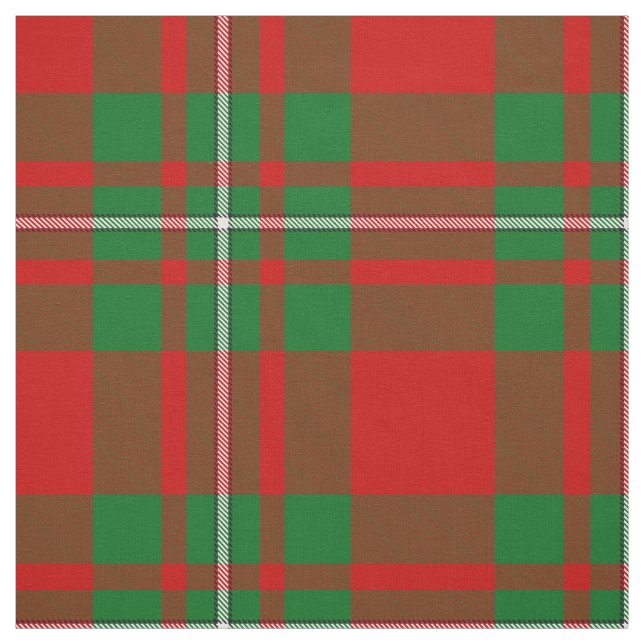 Tela Clan Gregor Tartan Fabric (Retal)