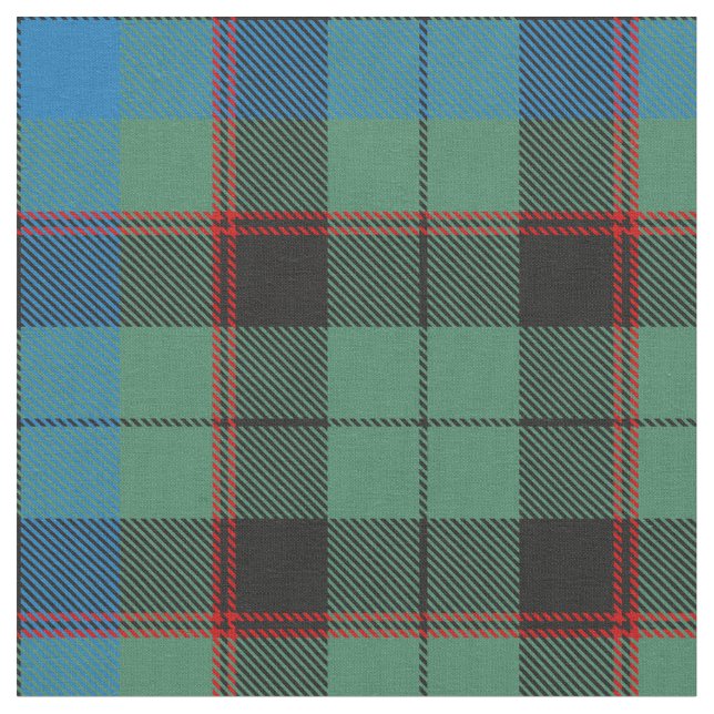 Tela Clan Guthrie Tartan (De cerca)