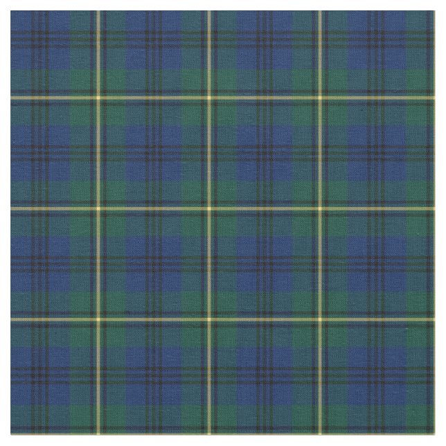 Tela Clan Johnston Tartan (De cerca)