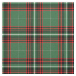 Tela Clan Kiernan Tartan Green Irlanda Plate