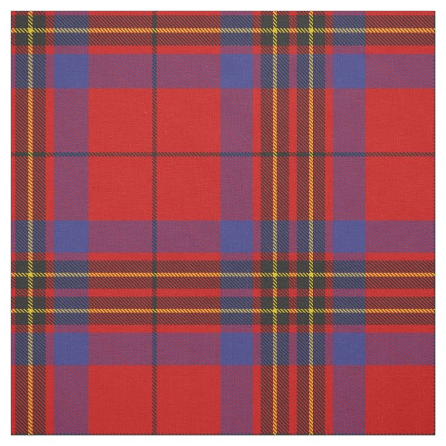 Tela Clan Leslie Red Tartan (Retal)
