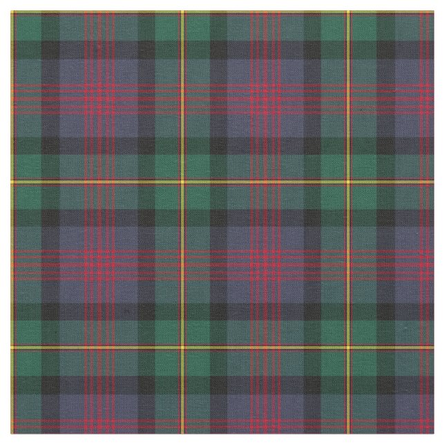 Tela Clan Logan Tartan (De cerca)