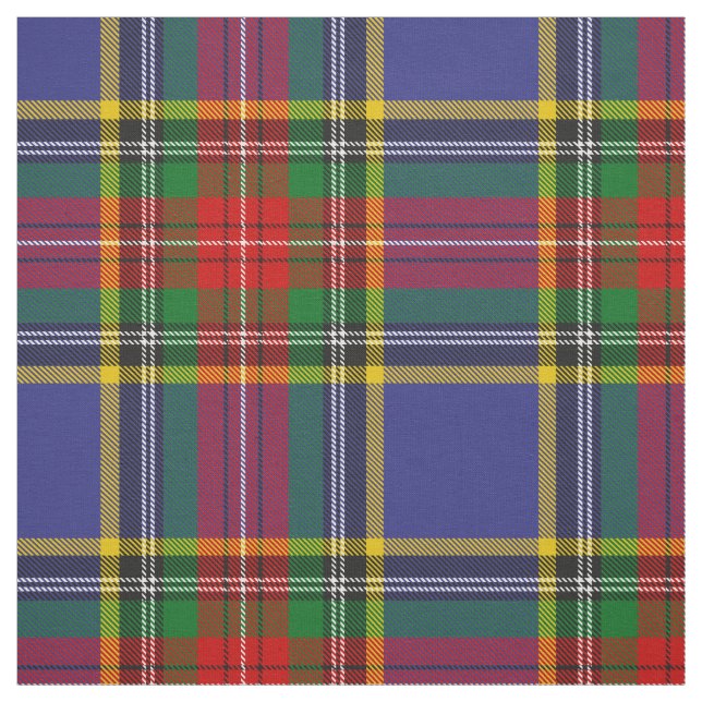 Tela Clan MacBeth Tartan Fabric (Retal)