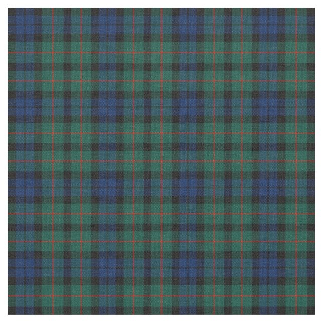 Tela Clan MacCallum Tartan (De cerca)