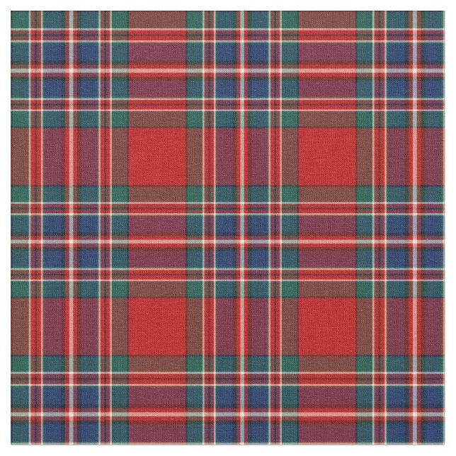 Tela Clan MacFarlane Tartan (De cerca)