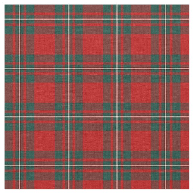 Tela Clan MacGregor Tartan (De cerca)