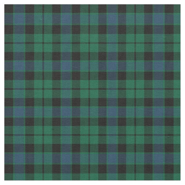Tela Clan MacKay Tartan (De cerca)