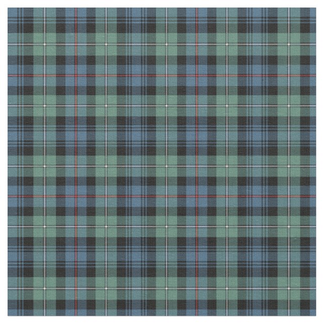Tela Clan Mackenzie Ancient Tartán (De cerca)