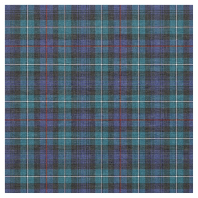 Tela Clan Mackenzie Modern Tartán (De cerca)