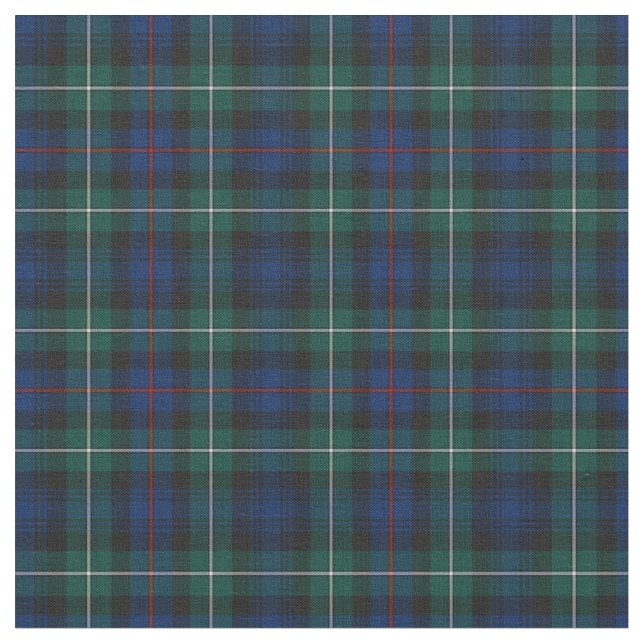 Tela Clan Mackenzie Tartan (De cerca)