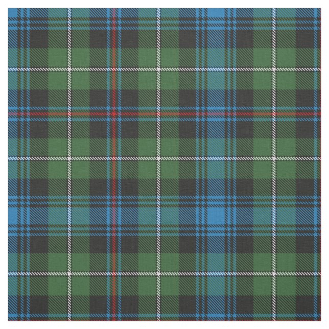 Tela Clan MacKenzie Tartan Fabric (Retal)