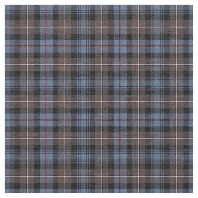Tela Clan Mackenzie Weathered Tartán (De cerca)