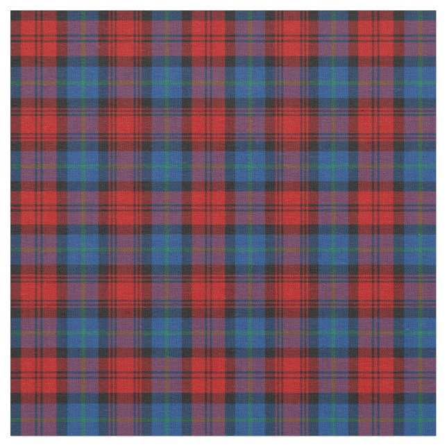 Tela Clan MacLachlan Tartan (De cerca)