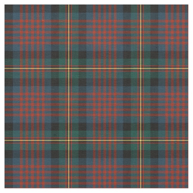 Tela Clan MacLennan Tartan (De cerca)