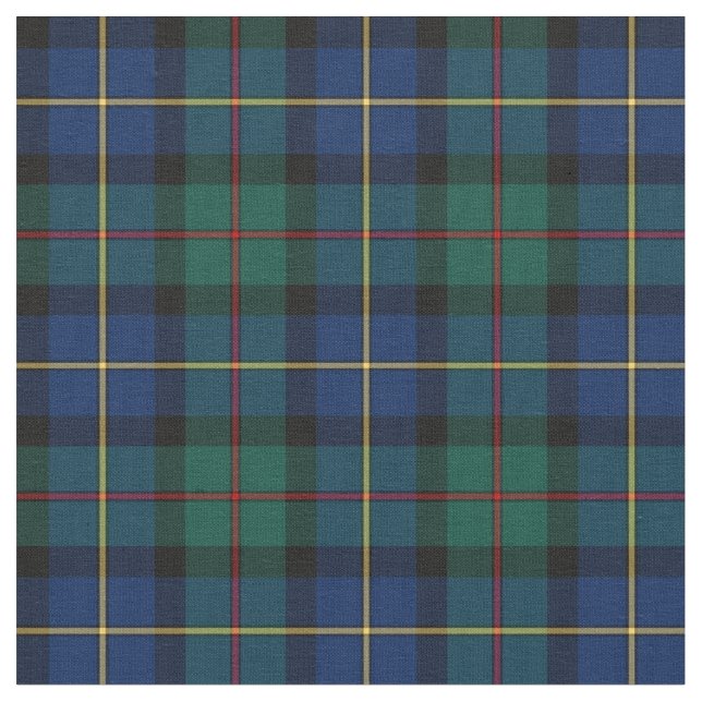 Tela Clan MacLeod de Skye Tartán (De cerca)