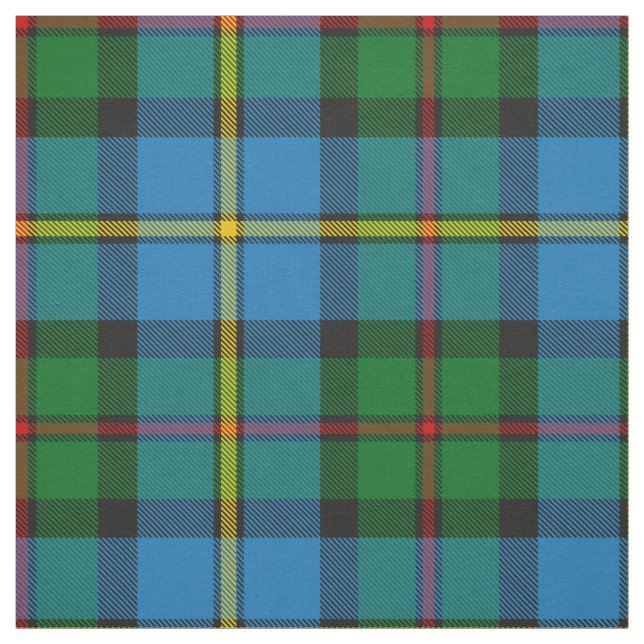 Tela Clan MacLeod Hunting Tartán (Retal)